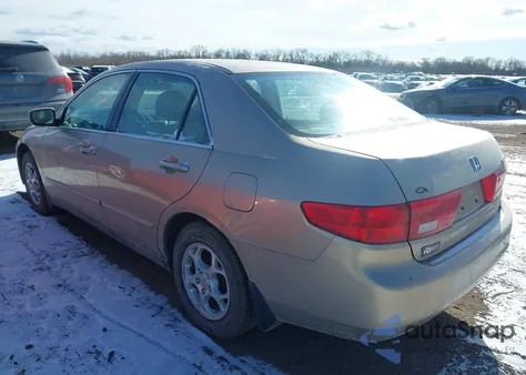 2005 Honda Accord 2.4 Lx из США, поврежденный, VIN 1HGCM56455A095733